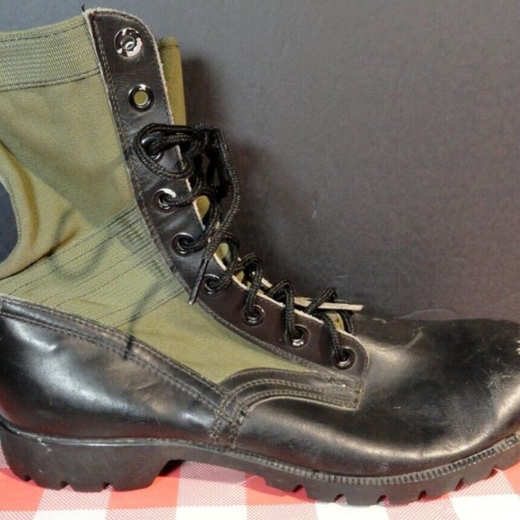 sz11N RO SEARCH 1988 SPIKE PROTECT COMBAT JUNGLE SINGLE RIGHT BOOT ONLY SV 3049 main image 6